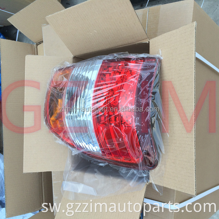 taa ya taa ya taa ya taa ya plastiki iliyobadilishwa taa ya nyuma kwa FJ100 Land Cruiser 2005 - 2006